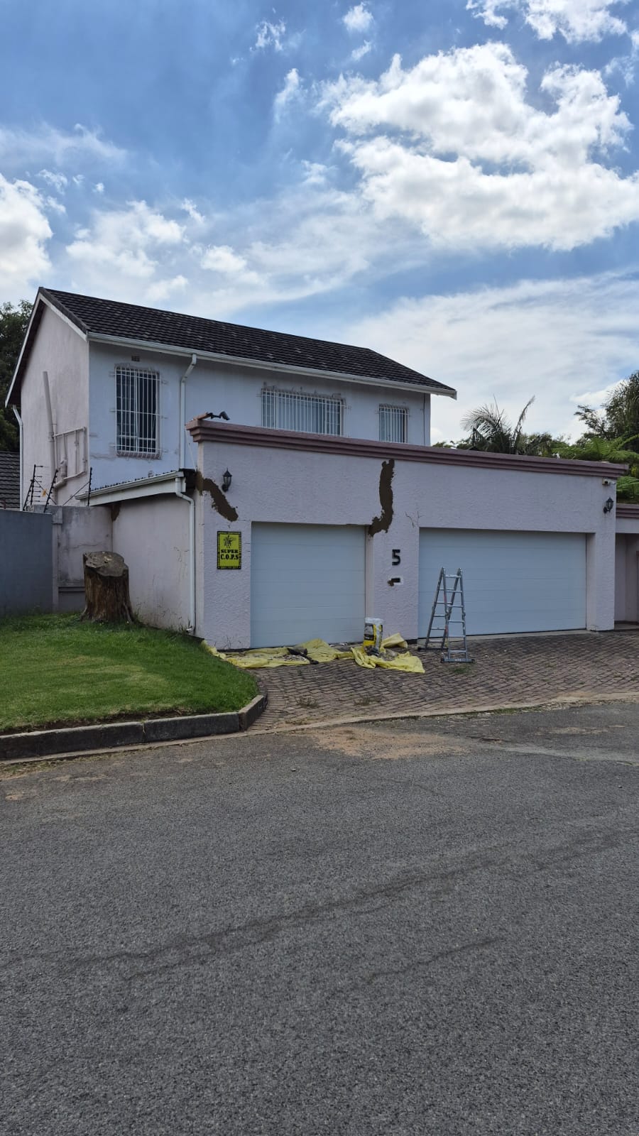 Full Exterior & Crack Remediation Before Project