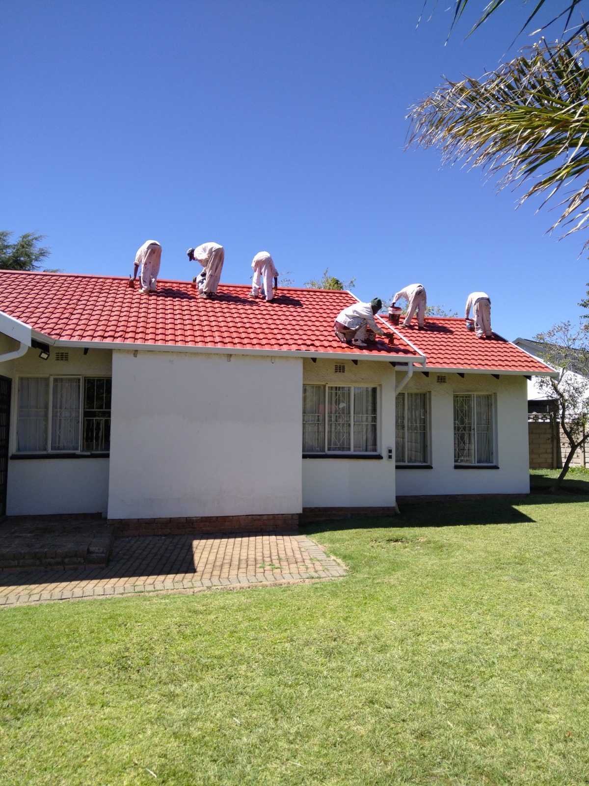 Residential Roof Coating Finished Project